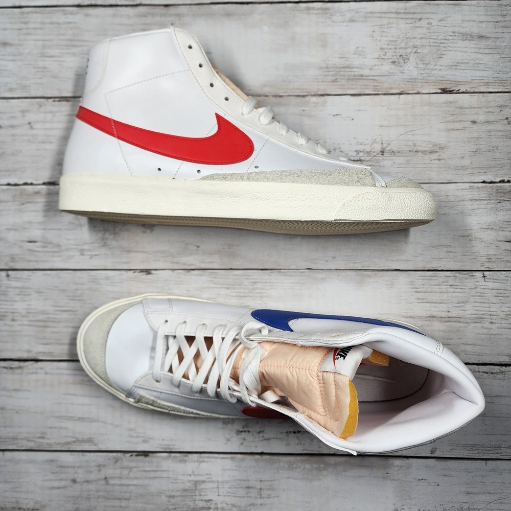 Sz 15 NIKE Blazer Mid '77 VNTG White Habanero BQ6806 117 - New/NoLid